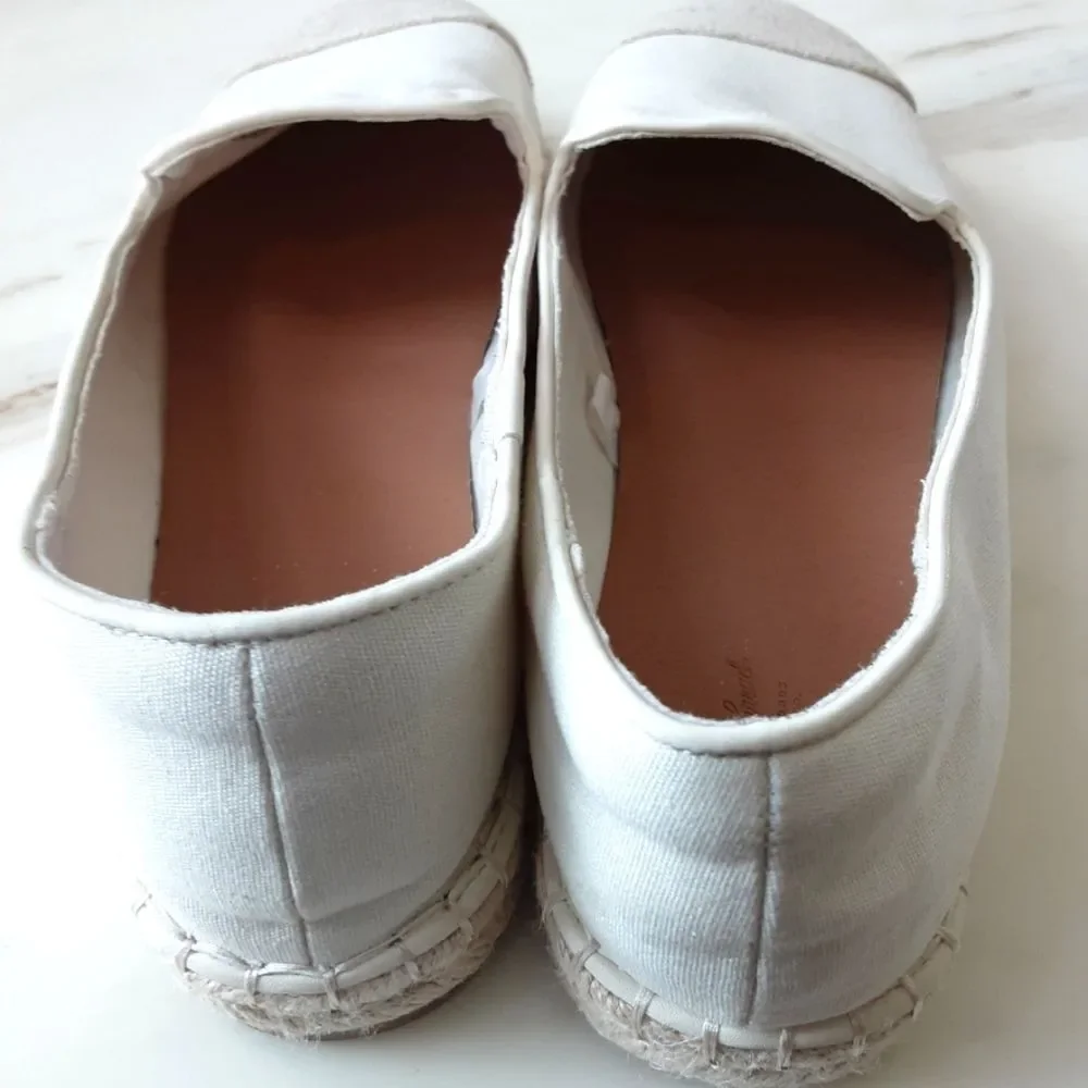 Universal Thread Skipper Cream Platform Slip On Espadrille Sz. 10